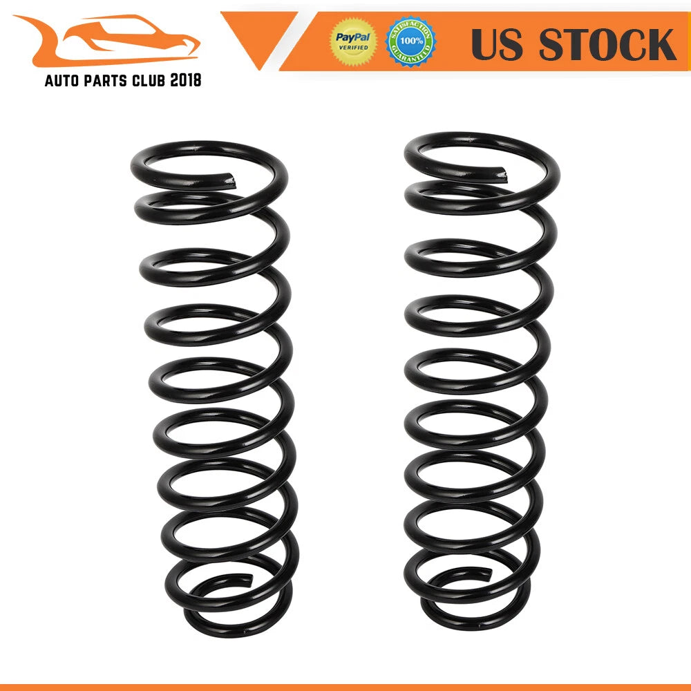 Set of 2 Front Coil Springs for Jeep Wrangler (2007-2017)