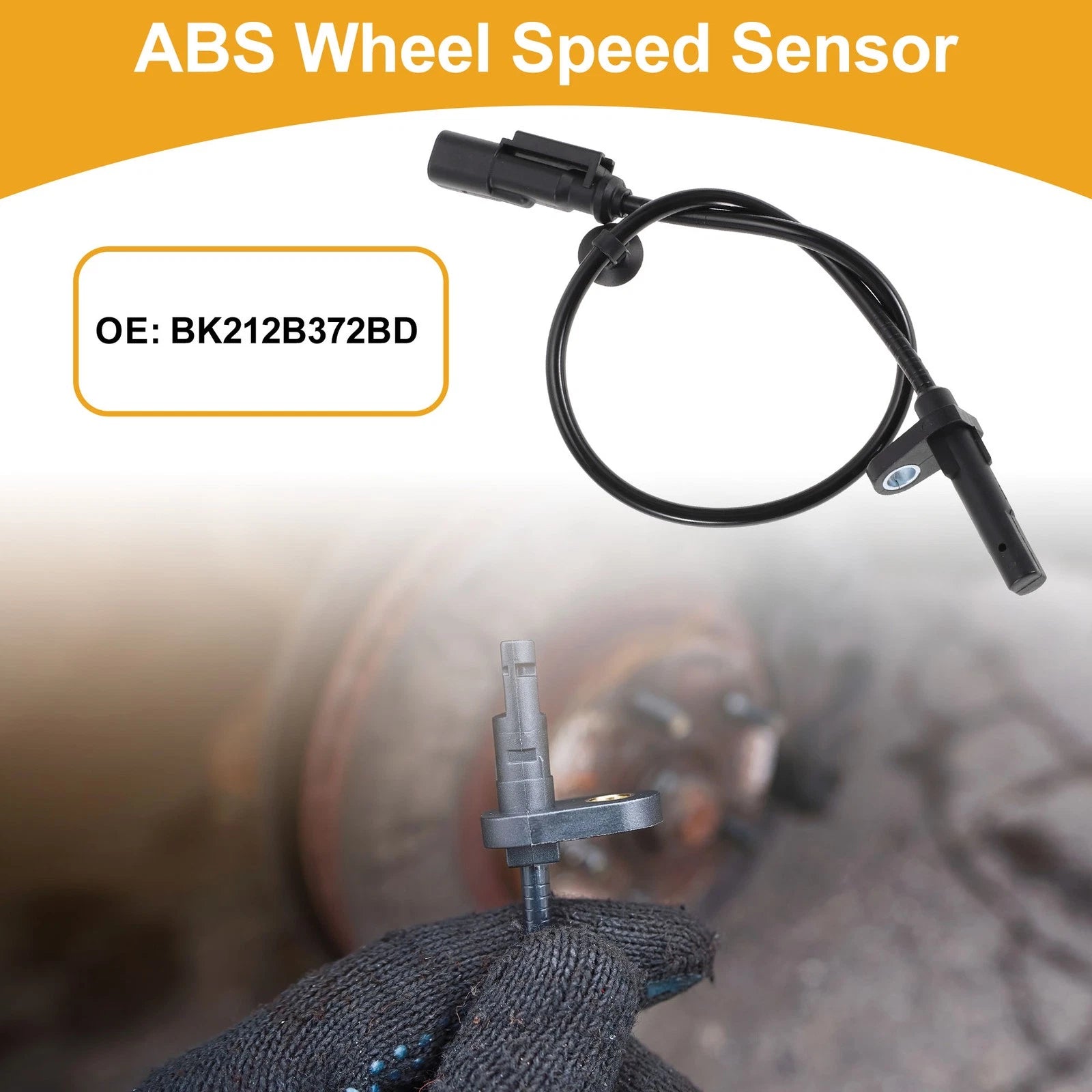 ABS Wheel Speed Sensor BK212B372BD for Ford Transit Custom (2012–2023)