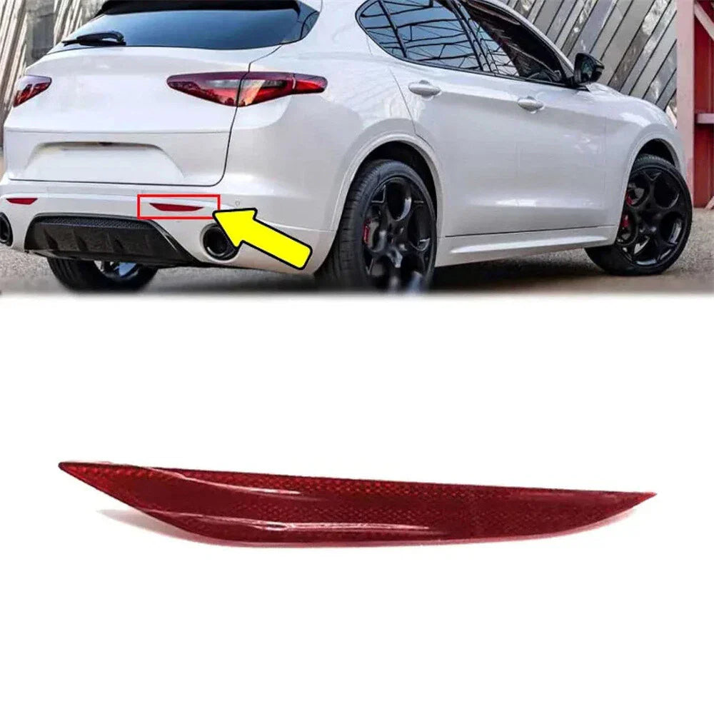 Rear Bumper Reflector Tail Light for 2017-2022 Alfa Romeo Stelvio Right Side