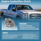 Engine Cooling Fan Clutch for Chevrolet Astro 2500 L4 2.5L (1996–2005) No.89000131
