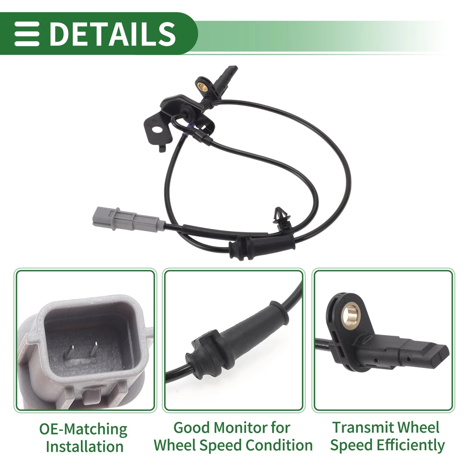 ABS Wheel Speed Sensor No. 58940L5000 for Kia K5 (2020) Front Right