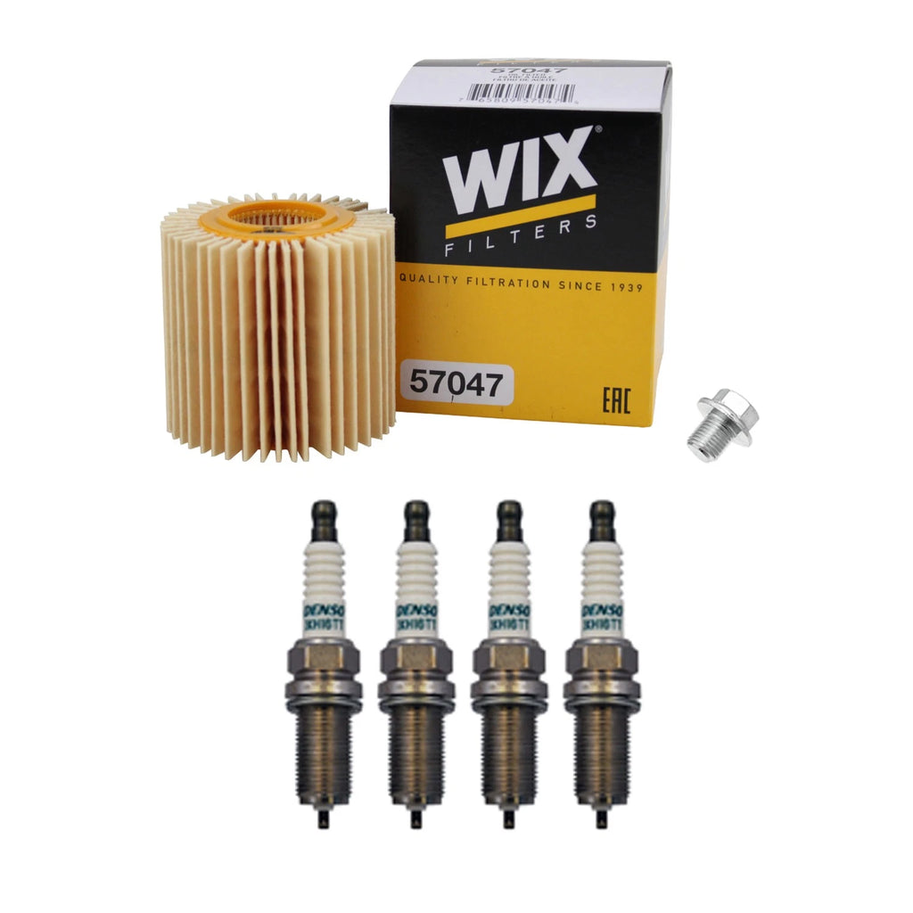 Wix Engine Oil Filter & Denso 4 Iridium TT Spark Plugs for ES300h (2013–2018)