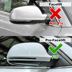 Flash LED Side Mirror Turn Signal Light for Audi A3 8P A4 B8 A5 A6 A8 (2003–2019)