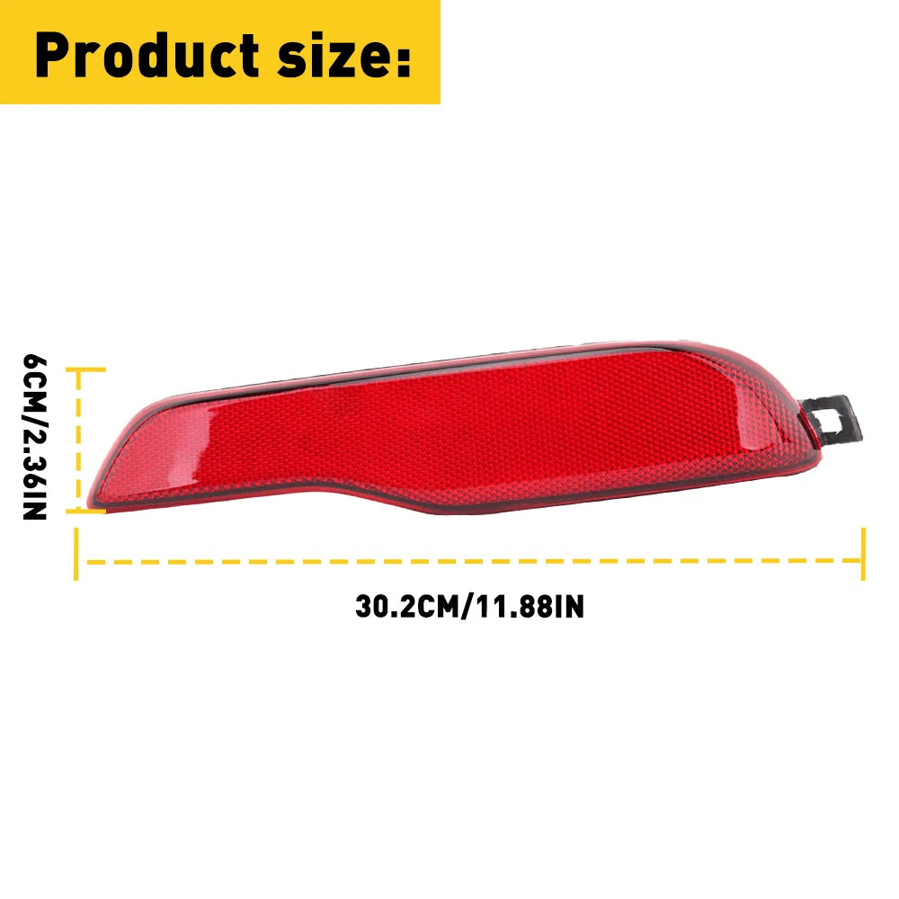 Rear Right Bumper Reflector Light for Jeep Cherokee (2014-2018)