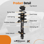 Set of 4 Front & Rear Shocks Struts for Chevy Camaro (2010–2015)