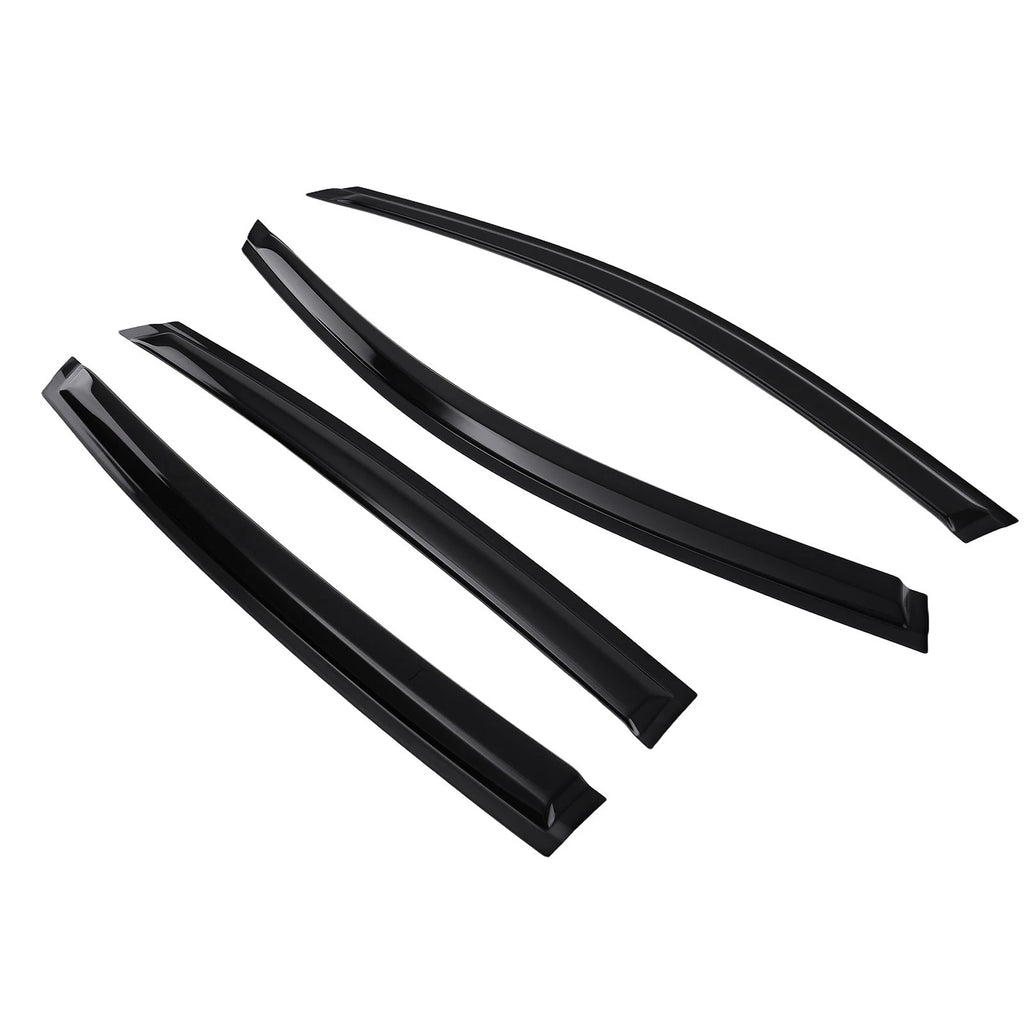 Set of 4 Window Visor Rain Guards for Honda Accord (2018–2022) Outside Mount