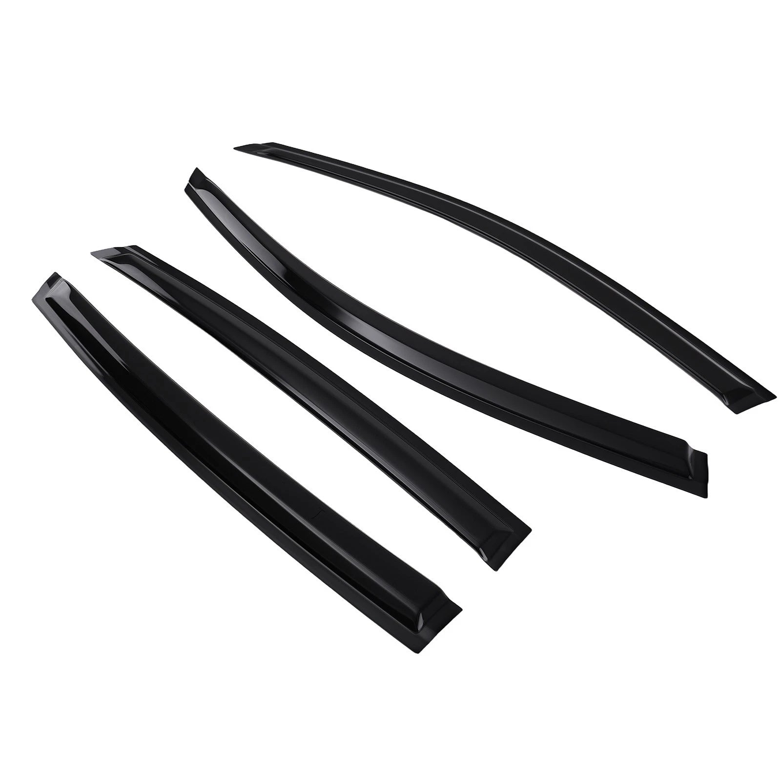 Set of 4 Window Visor Rain Guards for Honda Accord (2018–2022) Outside Mount