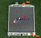 Aluminum Radiator & Fan for Honda Civic EK EG D15 D16 (1996-2000)