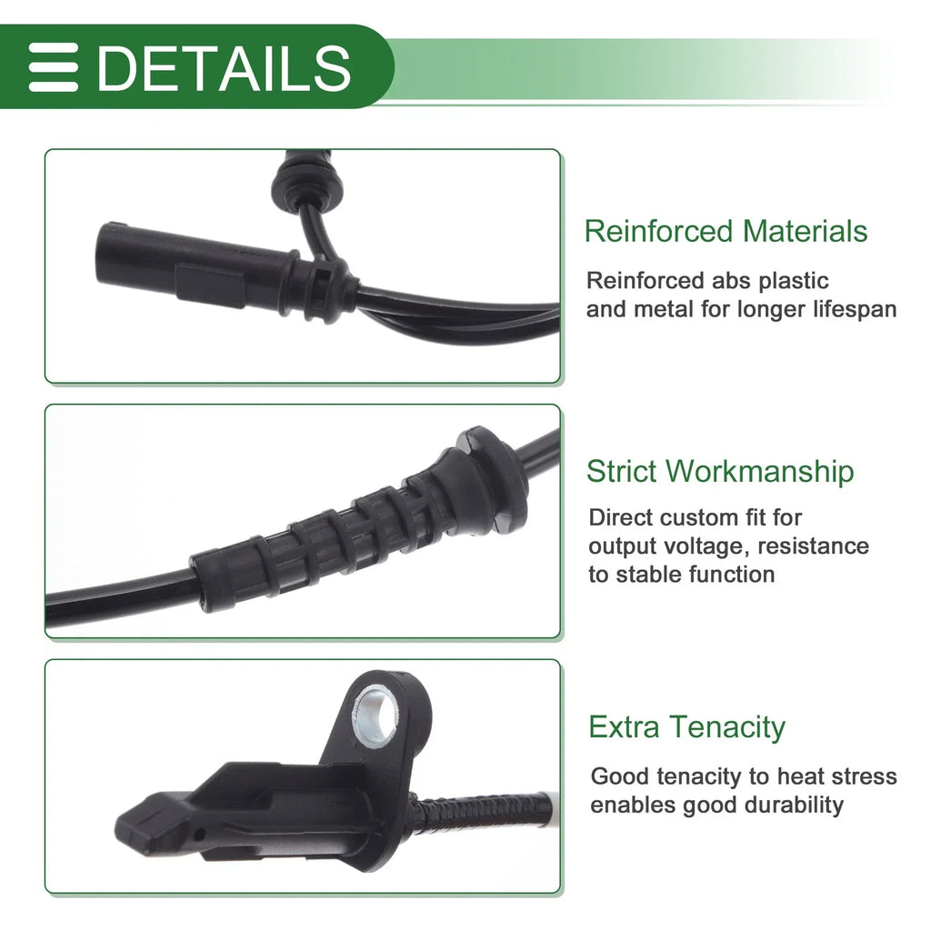 ABS Wheel Speed Sensor 1 Pc for BMW X1 (2014 - 2020)