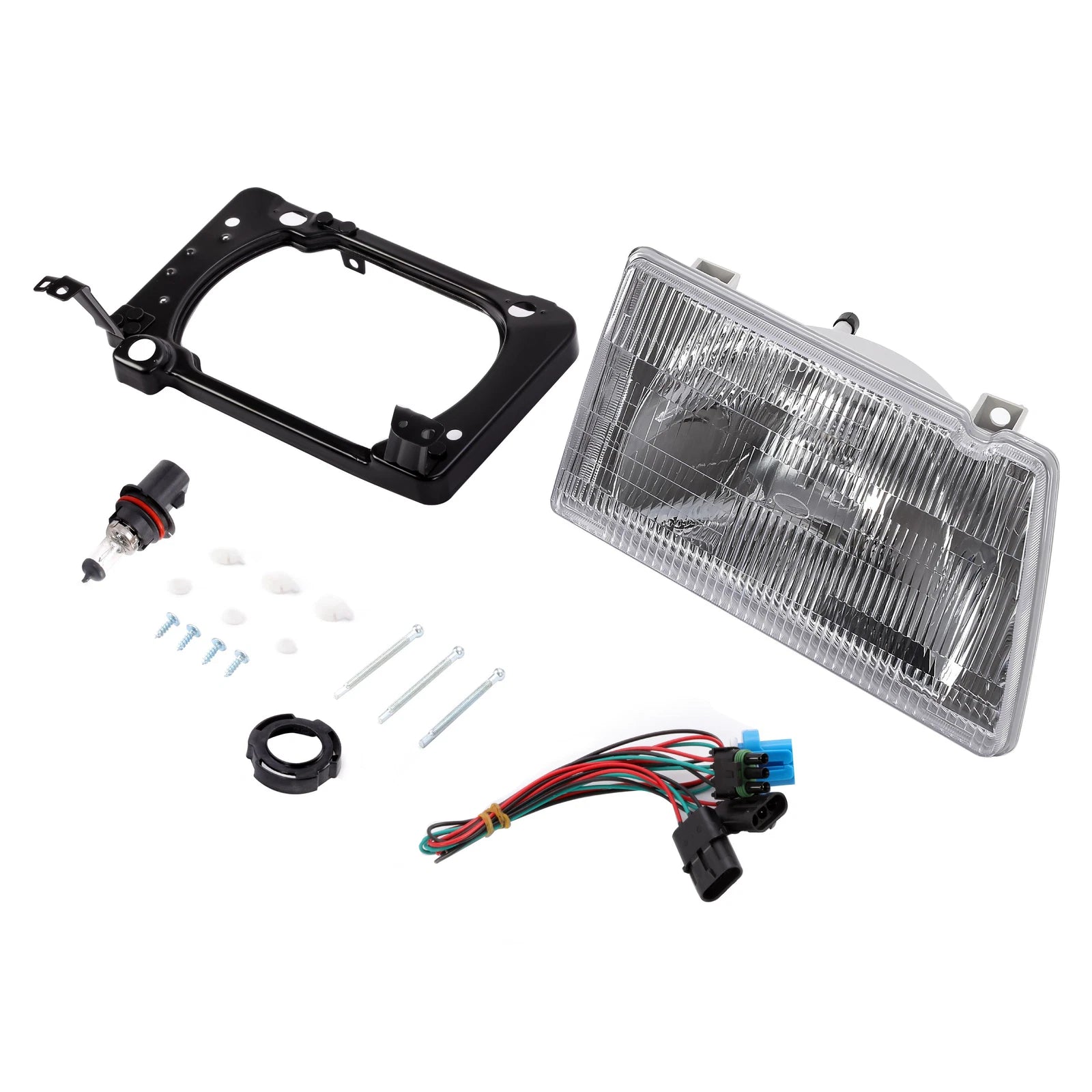 Headlight Headlamp w/Bulb Passenger Side RH for Peterbilt 375 385 (1999–2008)