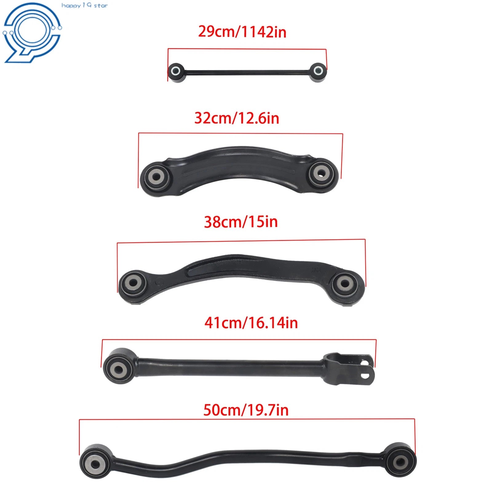 Set of 10 Control Arms for Dodge Magnum (2005-2008)