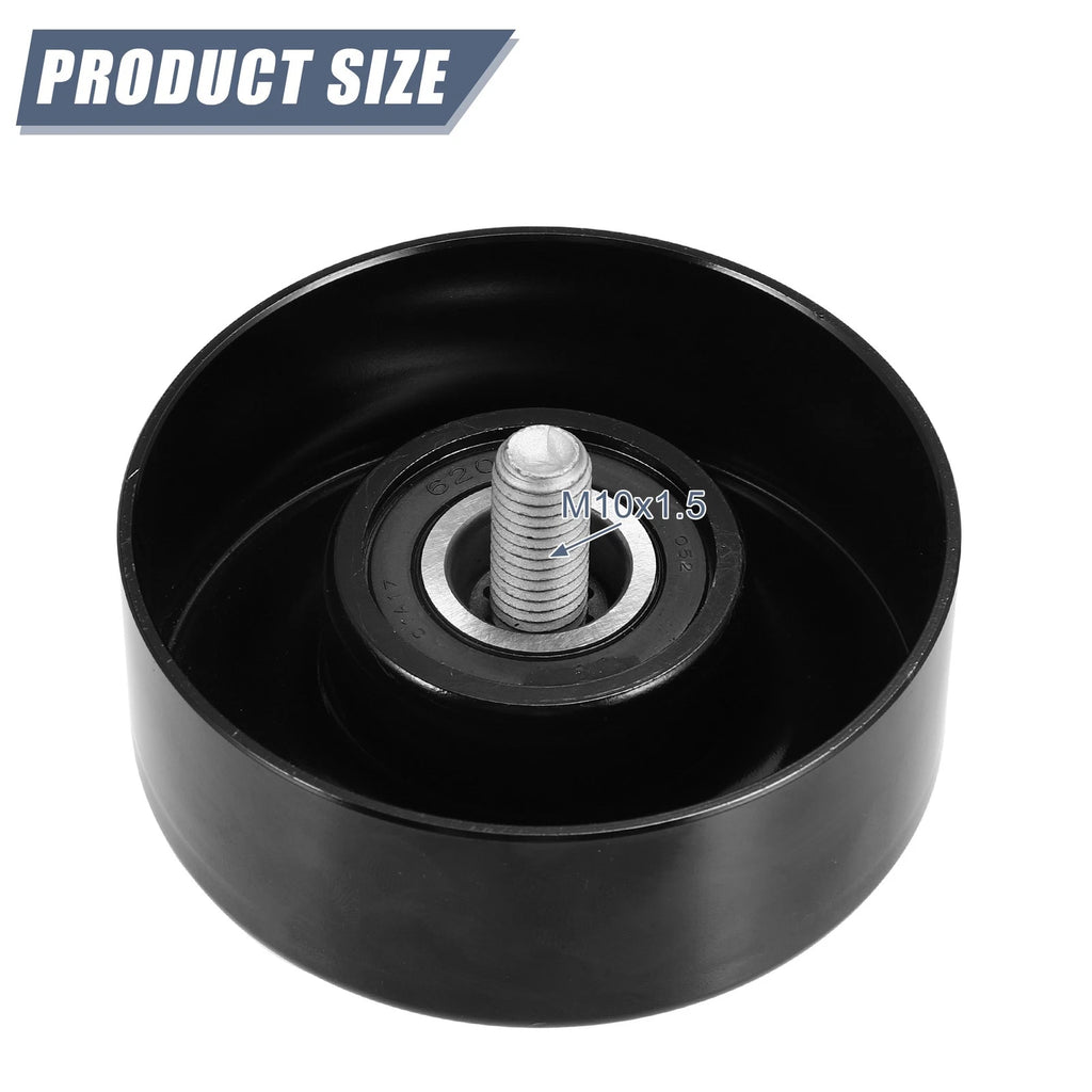 Drive Belt Idler Pulley 252863E001 for Hyundai Santa Fe, Kia Rondo (–)