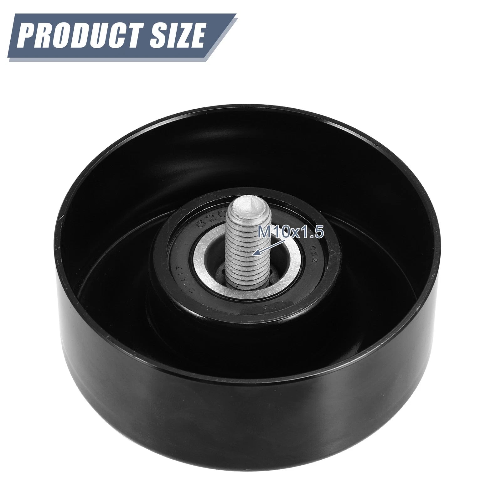 Drive Belt Idler Pulley 252863E001 for Hyundai Santa Fe, Kia Rondo (–)