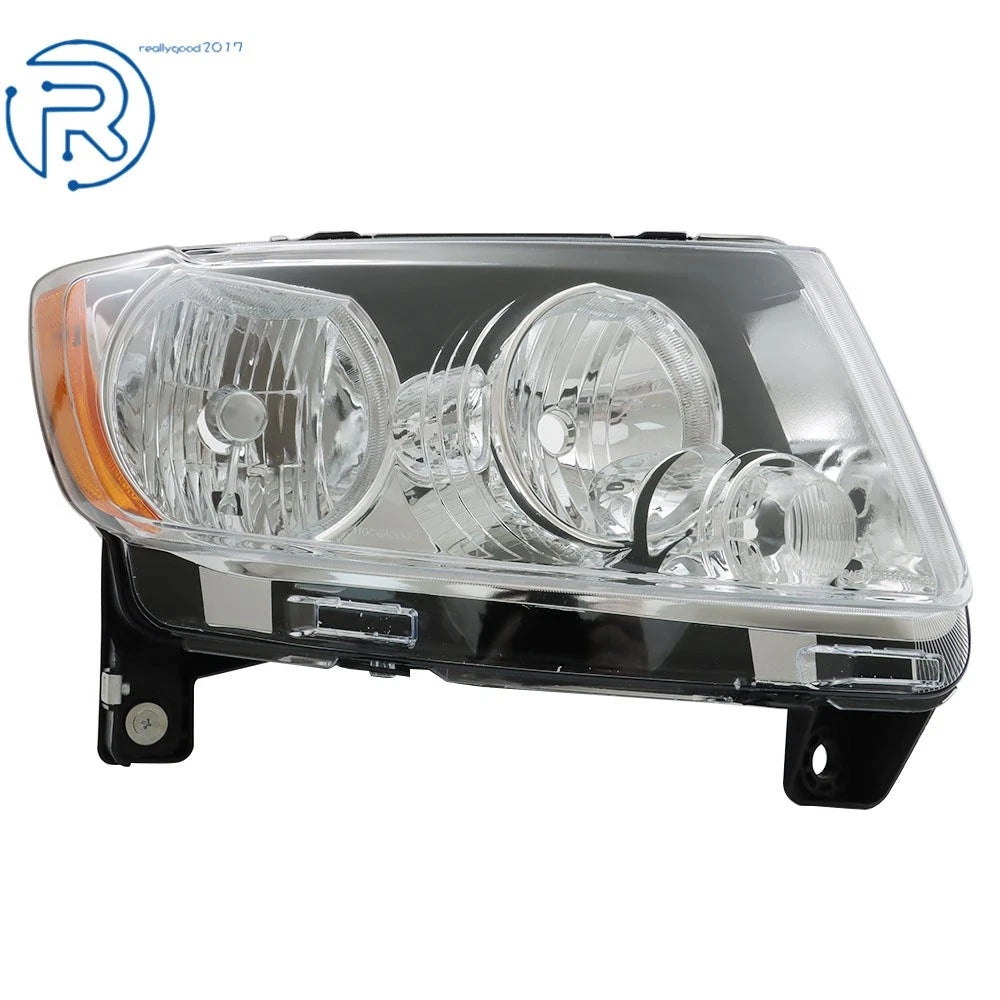 Set of 2 Halogen Headlights for Jeep Compass/Grand Cherokee (2011-2017)
