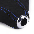 Suede Leather Gear Shift Knob Cover for Universal Fit