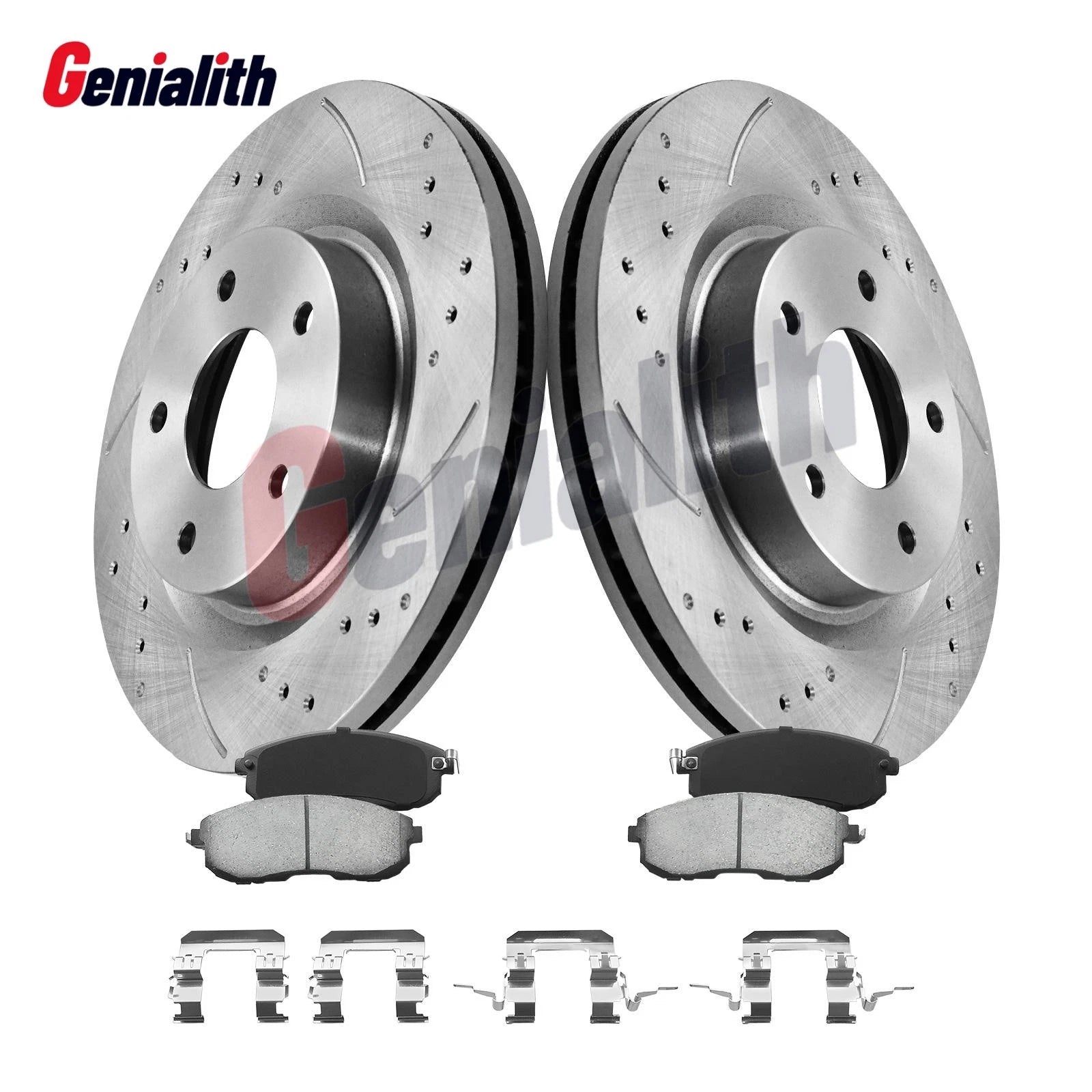 FWD Front Disc Rotors + Brake Pads for Nissan Altima (2007–2013)