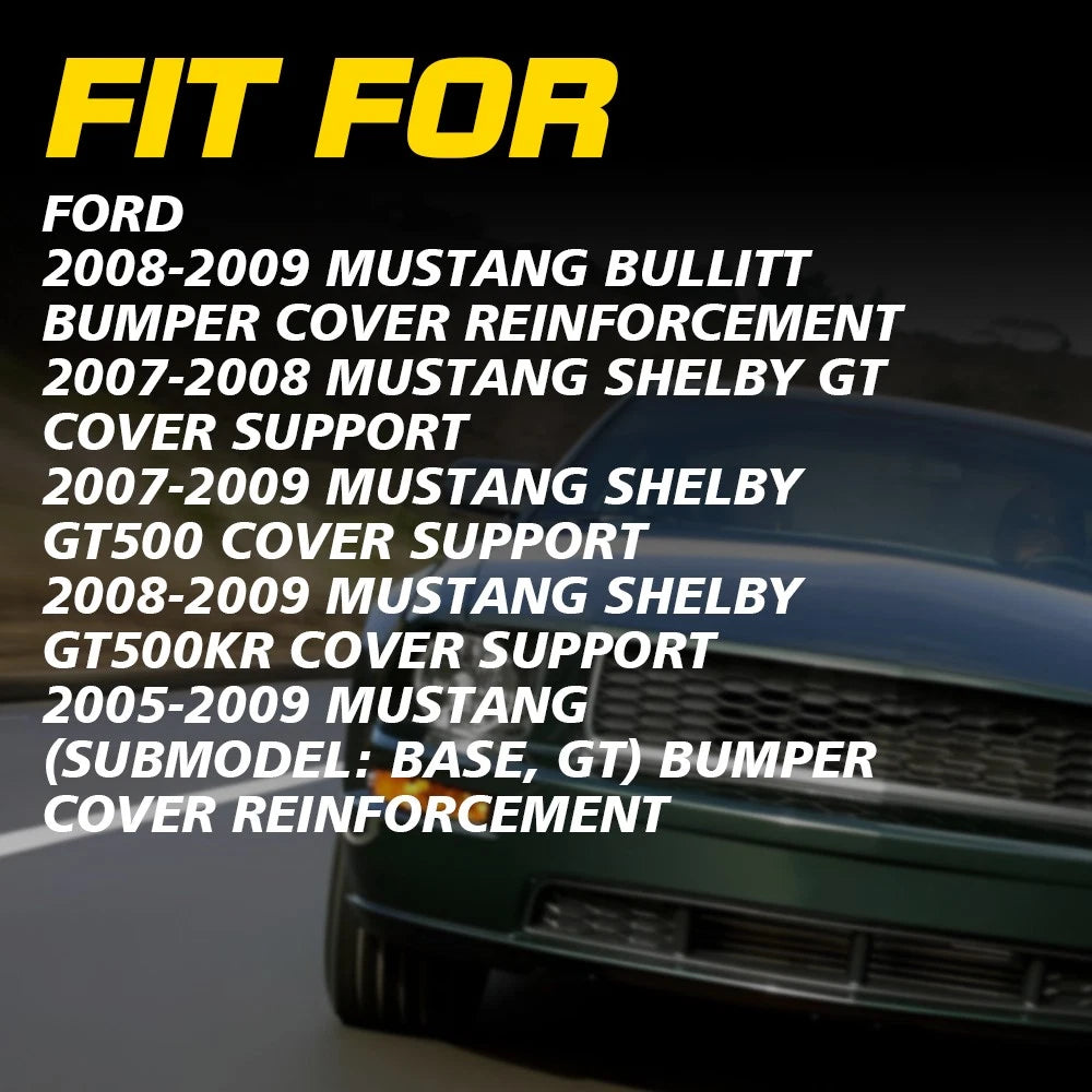 Set of 2 Front Bumper Retainers for Ford Mustang (2005–2009)