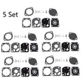 5X Carburetor Gasket Repair Kit for Stihl BR500 BR550 BR600 (2000–2023)
