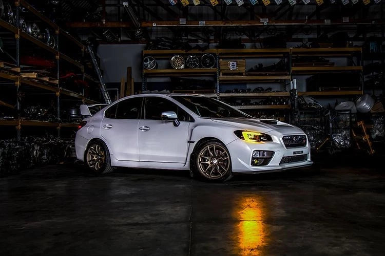 Amber C-Light LED Halos for Diode Dynamics for 2015–2021 Subaru WRX STI
