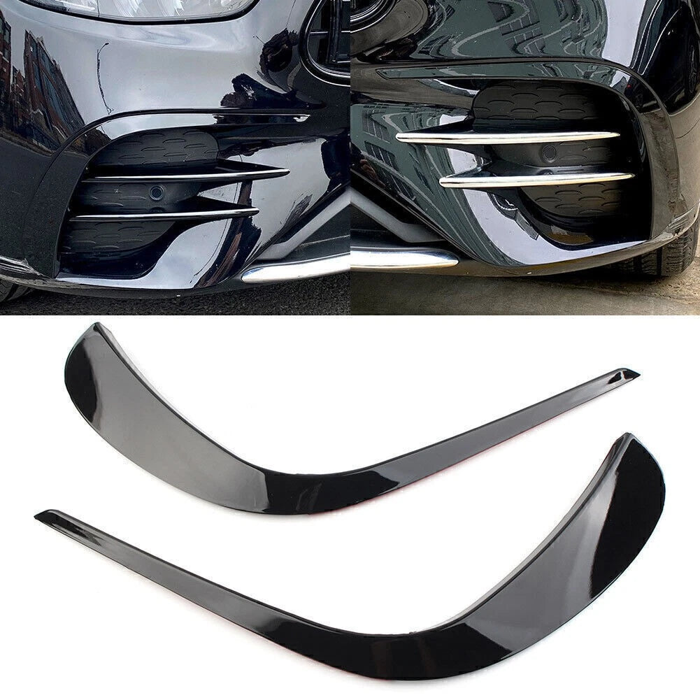 Front Bumper Lip Splitter Spoiler for Mercedes Benz E Class W213 (2017–2023)