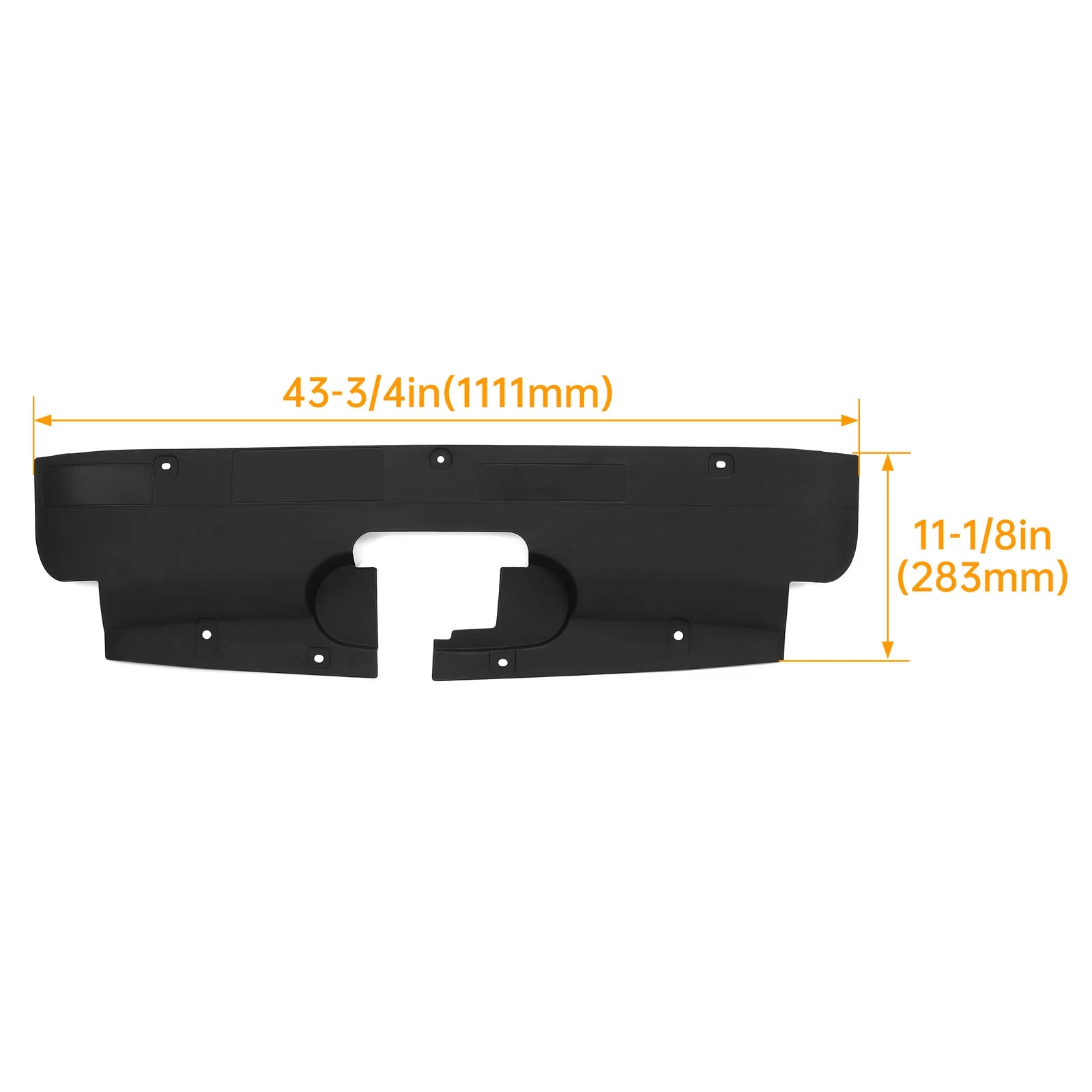 Radiator Upper Panel Air Baffle Cover for GMC Sierra Silverado (2003–2007)