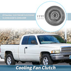 Engine Cooling Fan Clutch for Dodge Ram 1500 3.9L V6 (1994–2001) No. 52027883AB