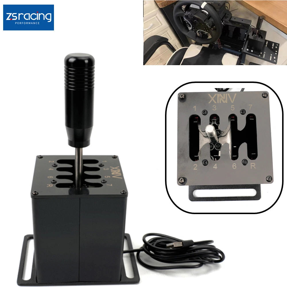 H-Shifter for Logitech G29 G920 (DIRT/WRC/EPIC FORCE/LFS)