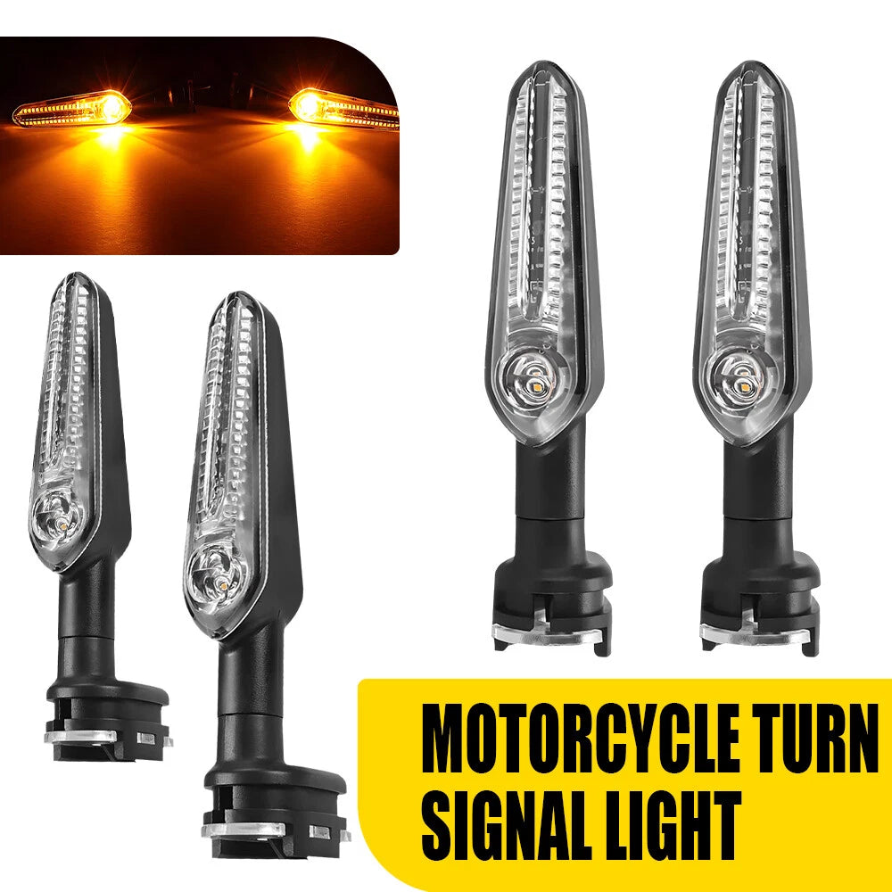 Set of 4 LED Turn Signal Indicator Lights for YZF R1 R3 R6 R6S MT-07