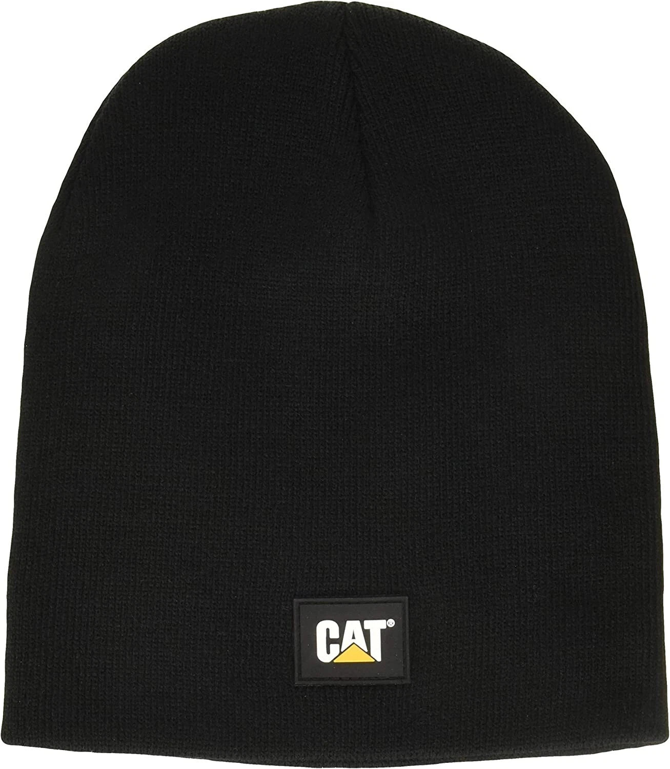 Caterpillar Knit Cap for Men - Black, One Size