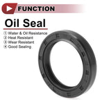 Set of 5 Rotary Shaft Oil Seals for Various Models (32x45x7mm, Nitrile)