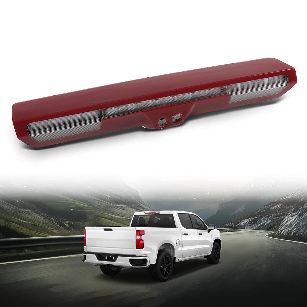 Third Brake Light for Chevy Silverado GMC Sierra (2019–2025) with Camera Holes