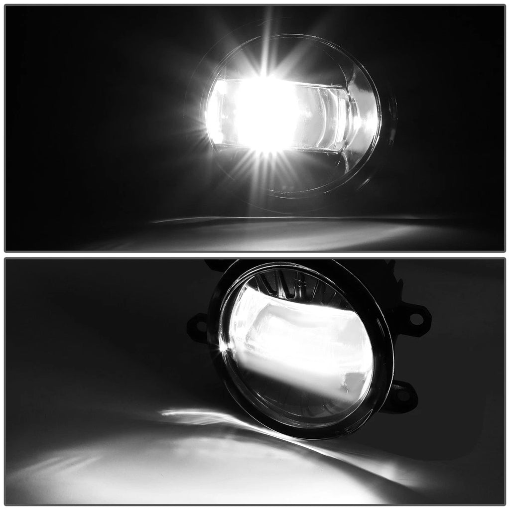 Pair LED Projector Fog Light Lamps for Toyota Camry Corolla Lexus IS250 (2007–2013)