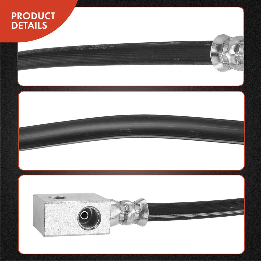 2X Front Brake Hydraulic Hose for Jeep Grand Cherokee (2006–2010)