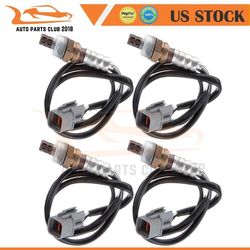 Set of 4 Oxygen Sensors for Hyundai Sonata (2002–2005)