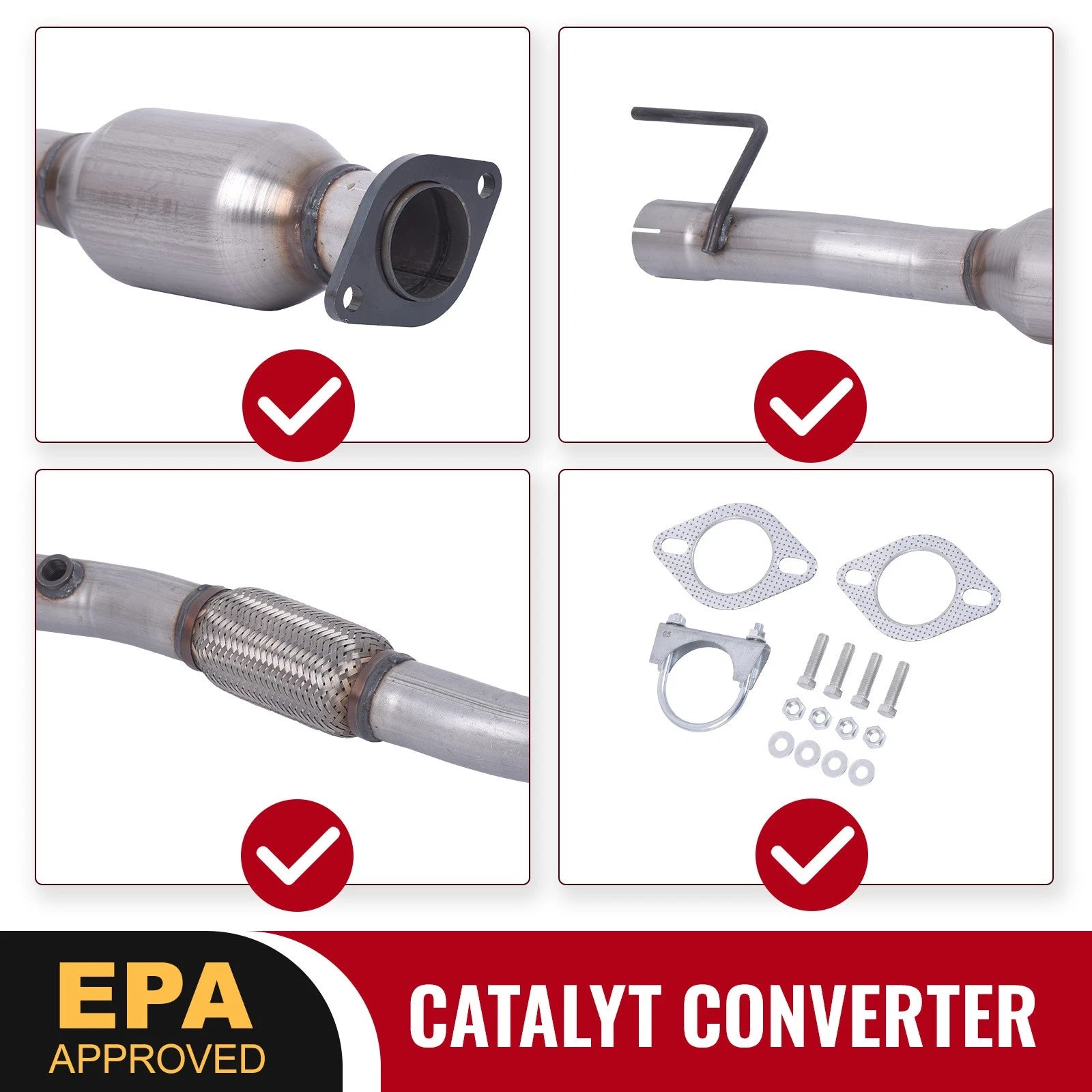 Catalytic Converter Manifold for Toyota Camry Solara (2002-2011) 2.4L