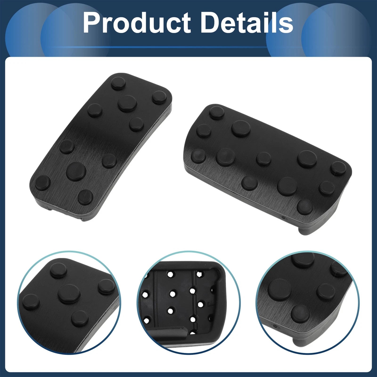 2X Automatic Foot Accelerator Pedal Covers for Subaru Forester (2006–2018)