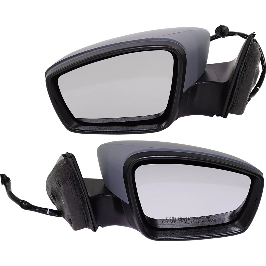 Power Heated Mirror for Volkswagen Jetta (2013–2016) - Paintable, Memory