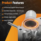 Coolant Thermostat Housing for Ford Edge Explorer Flex (2011–2019)