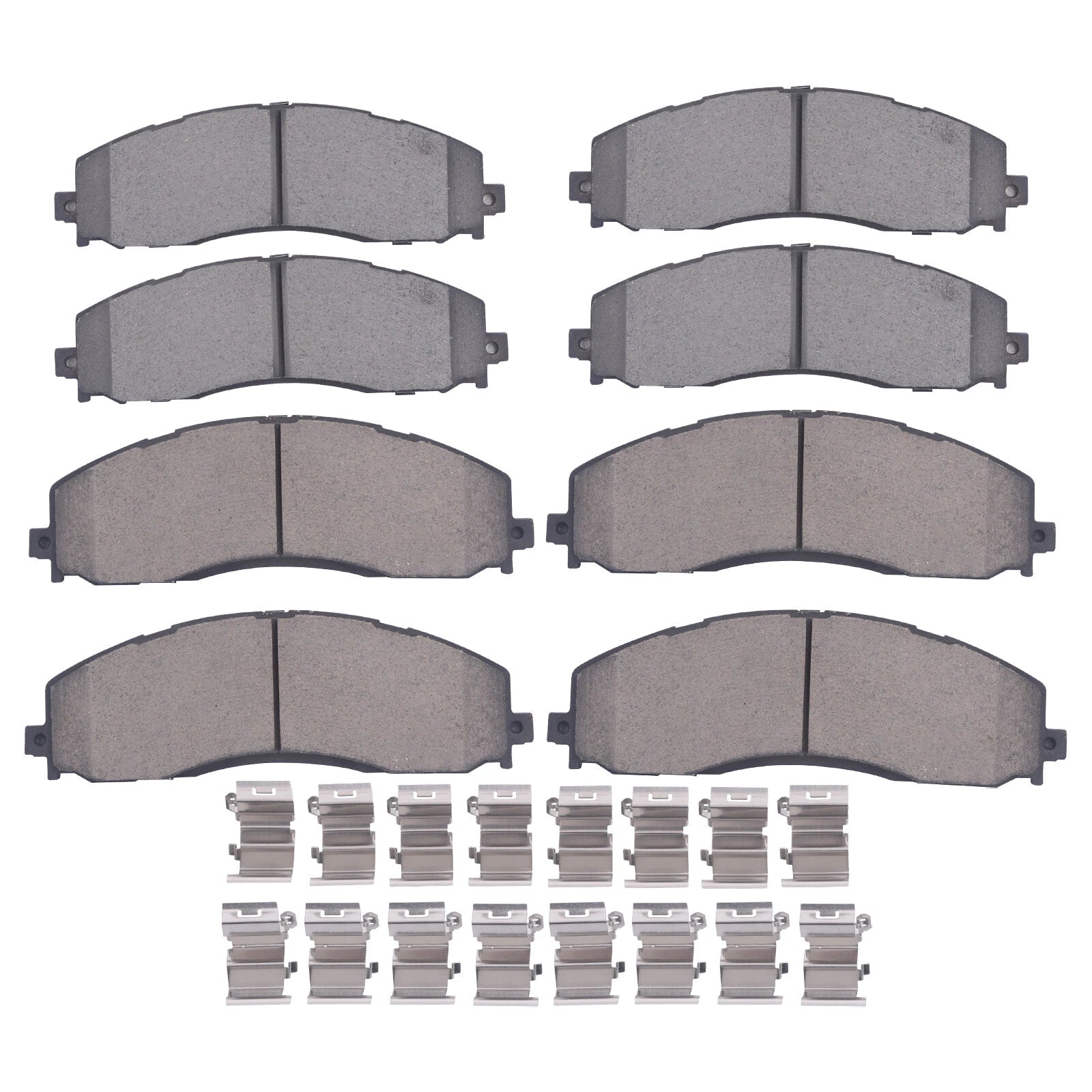 Ceramic Brake Pads for Ford F-250 F-350 F-450 Super Duty (2008–2022)