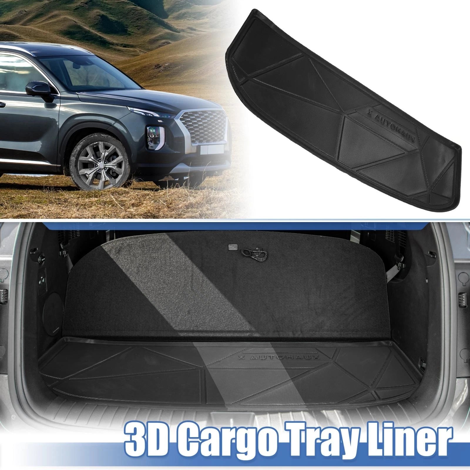 Trunk Mat TPE Cargo Liner for Hyundai Palisade (2020–2023)