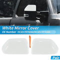 2Pcs Door Mirror Cap Cover for Ford F250 F350 Super Duty (2017–2024)