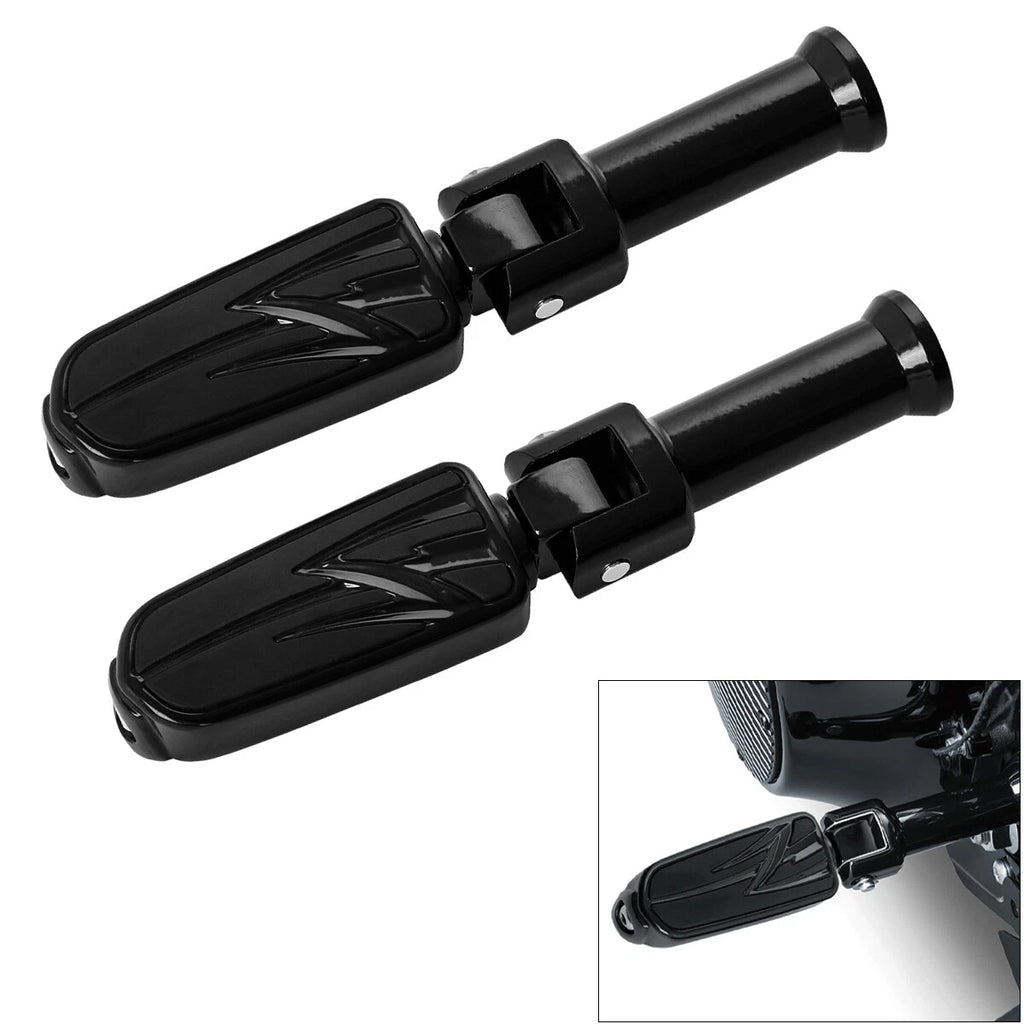 Footpegs Bracket for Harley Softail Sport Glide (2018–2023) Black