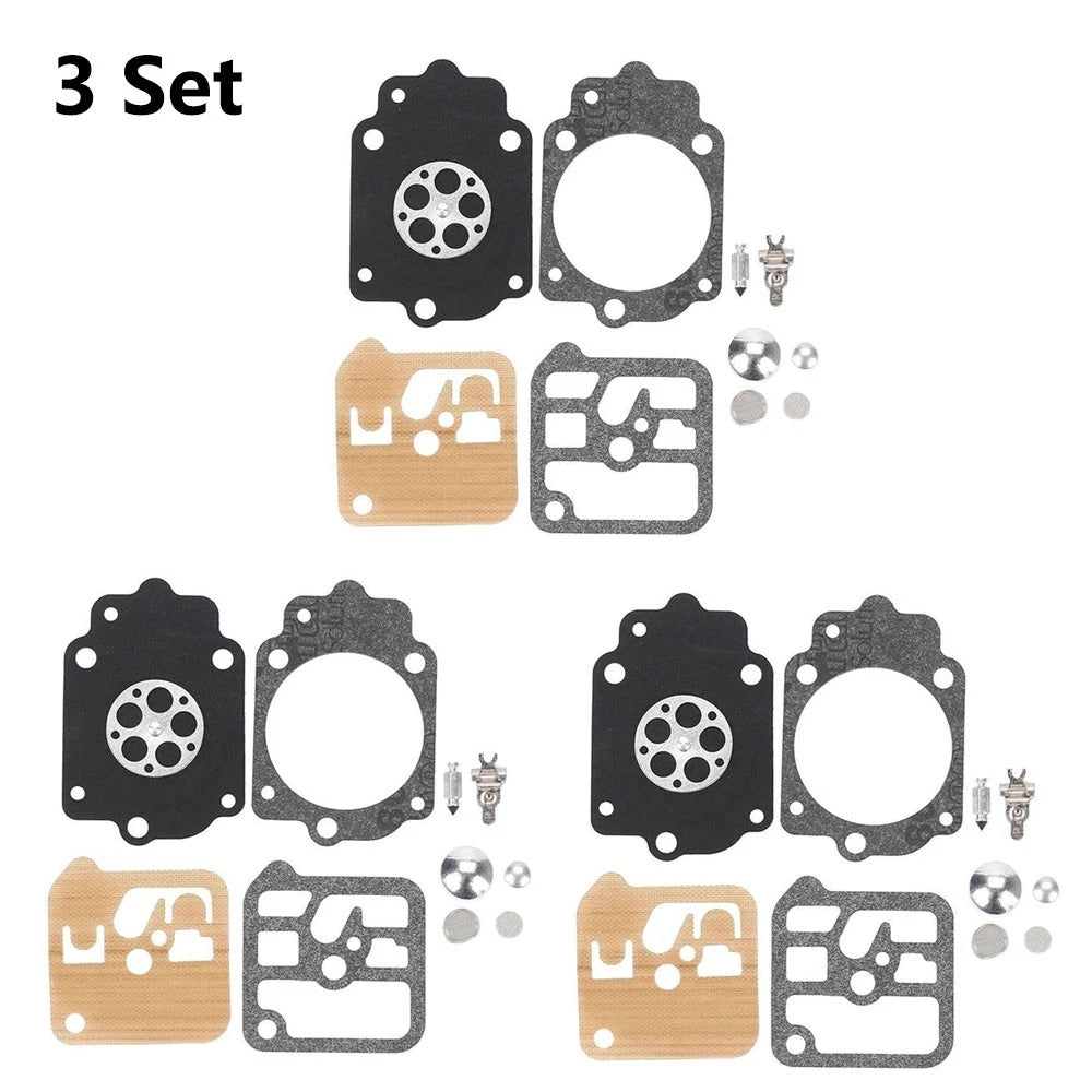 3X Carburetor Gasket Kit for Stihl Tillotson RK-34HK RK-32HK (N/A)