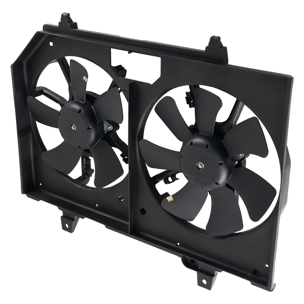 Dual Cooling Fan Shroud for Nissan X-Trail (2004–2013) 214818H31A 621908 4Pin 240W