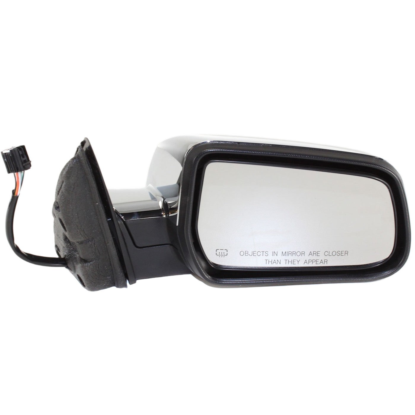 Power Mirror for Chevrolet Equinox (2010–2017) Right Manual Fold Chrome Memory