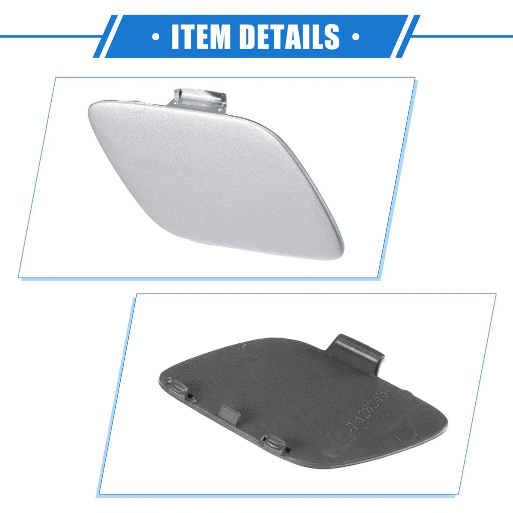 Tow Hook Covers Front Right Silver Tone for BMW E92 E93 (2007 - 2010)