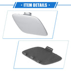 Tow Hook Covers Front Right Silver Tone for BMW E92 E93 (2007 - 2010)