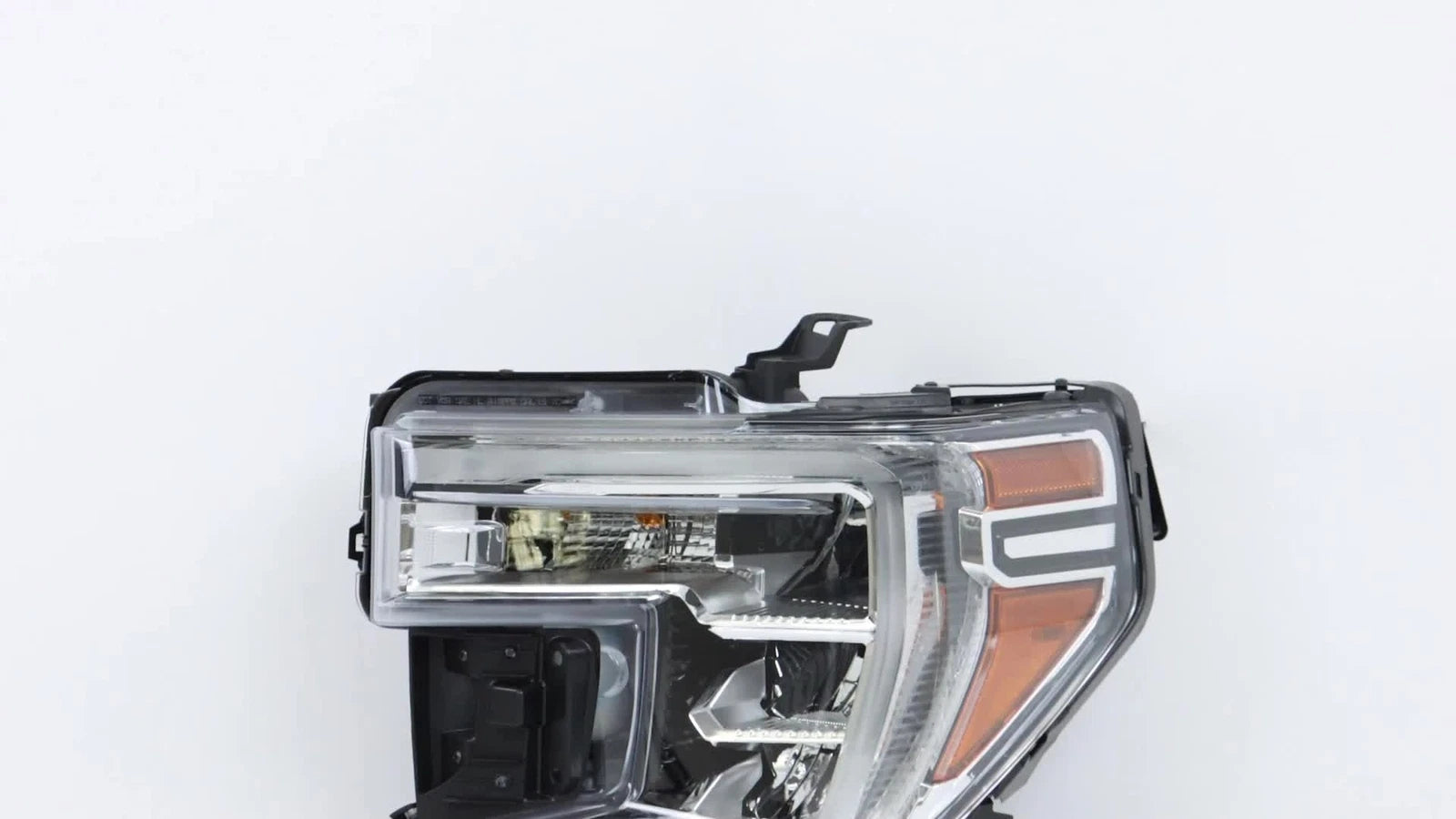 Set of 2 Halogen Headlights for GMC Sierra 1500 (2019–2021) Black