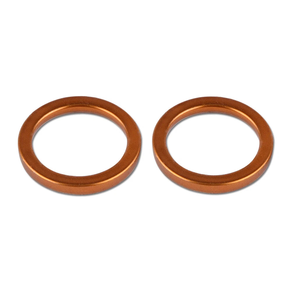 2X Muffler Gaskets for Honda CB175K CB160 CRF150F CB250 CRF230F CL175K XR400R