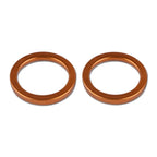 2X Muffler Gaskets for Honda CB175K CB160 CRF150F CB250 CRF230F CL175K XR400R